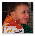 using your own pictures helps with language development